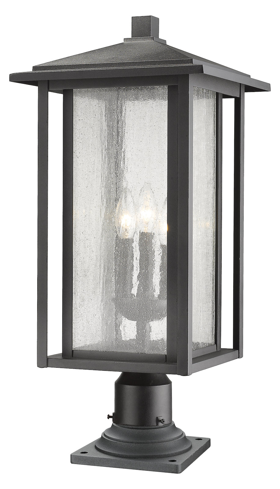3 Light Outdoor Pier Mounted Fixture by Z-Lite