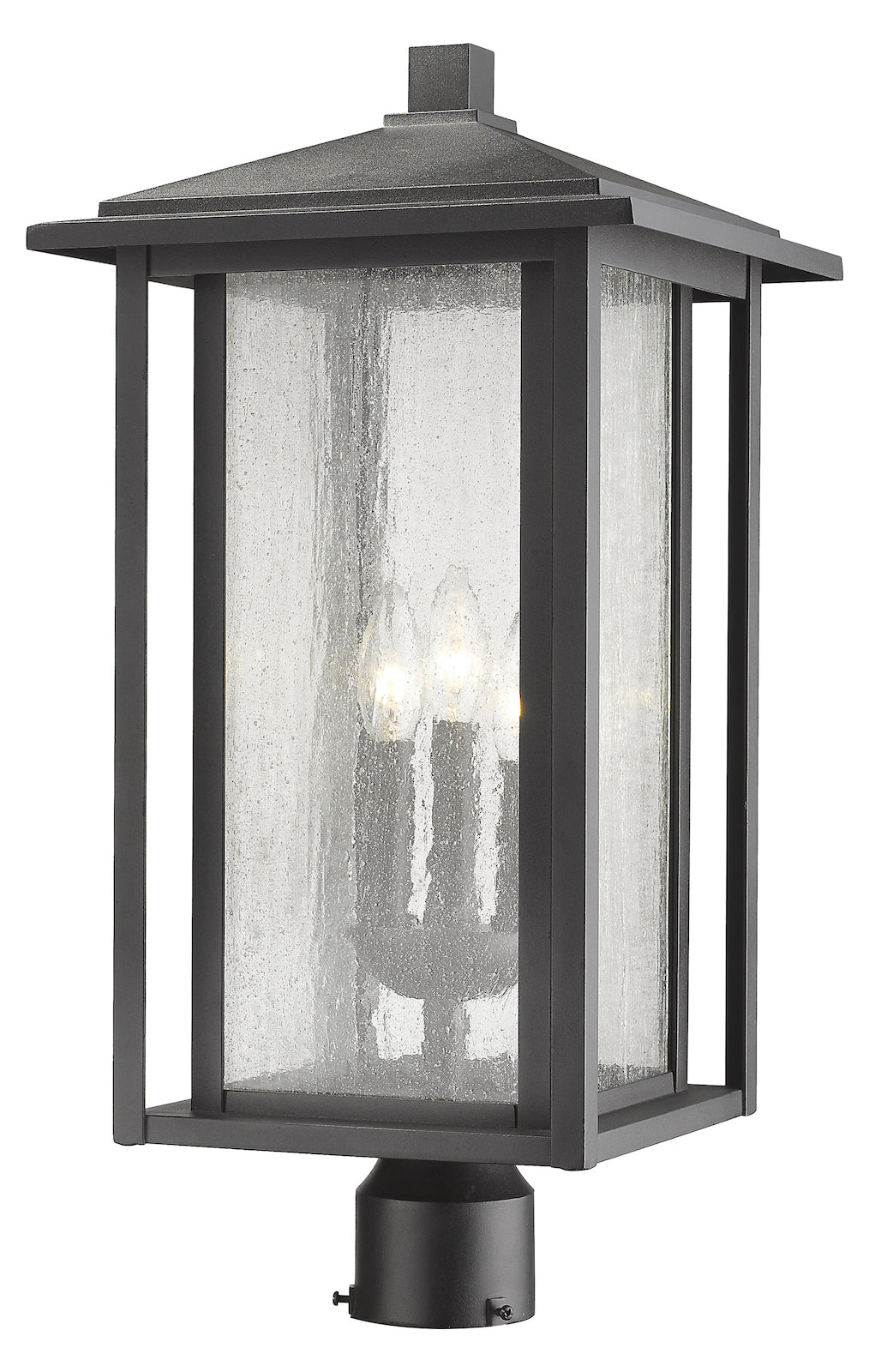 3 Light Outdoor Post Mount Fixture by Z-Lite
