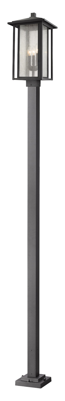 3 Light Outdoor Post Mounted Fixture by Z-Lite