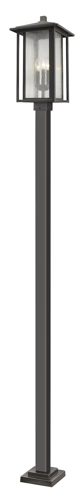 3 Light Outdoor Post Mounted Fixture by Z-Lite