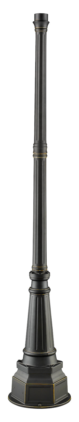 This Cast Aluminum Outdoor Post Is Finished In Oil Rubbed Bronze And Has AÊ3Ó Di by Z-Lite