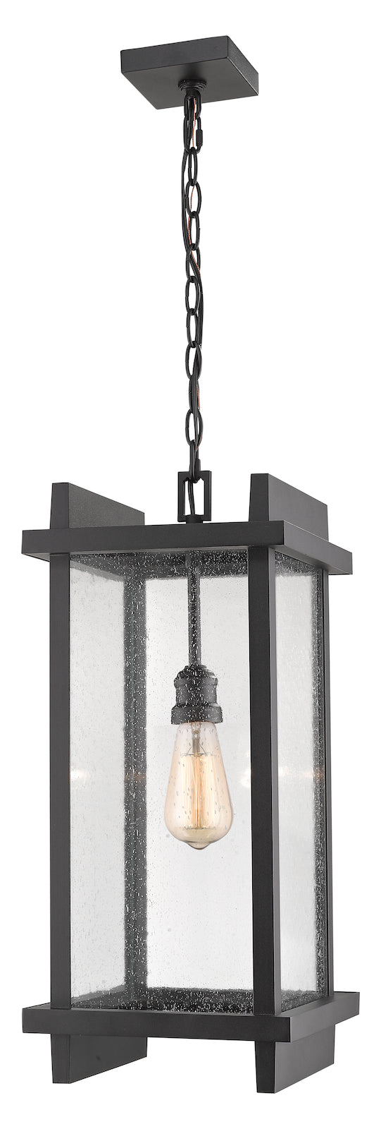 1 Light Outdoor Chain Mount Ceiling Fixture by Z-Lite