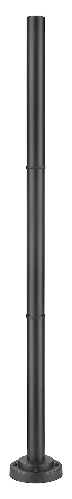 This Contemporary Style Cast Aluminum Outdoor Post Is Finished In Black. This Po by Z-Lite