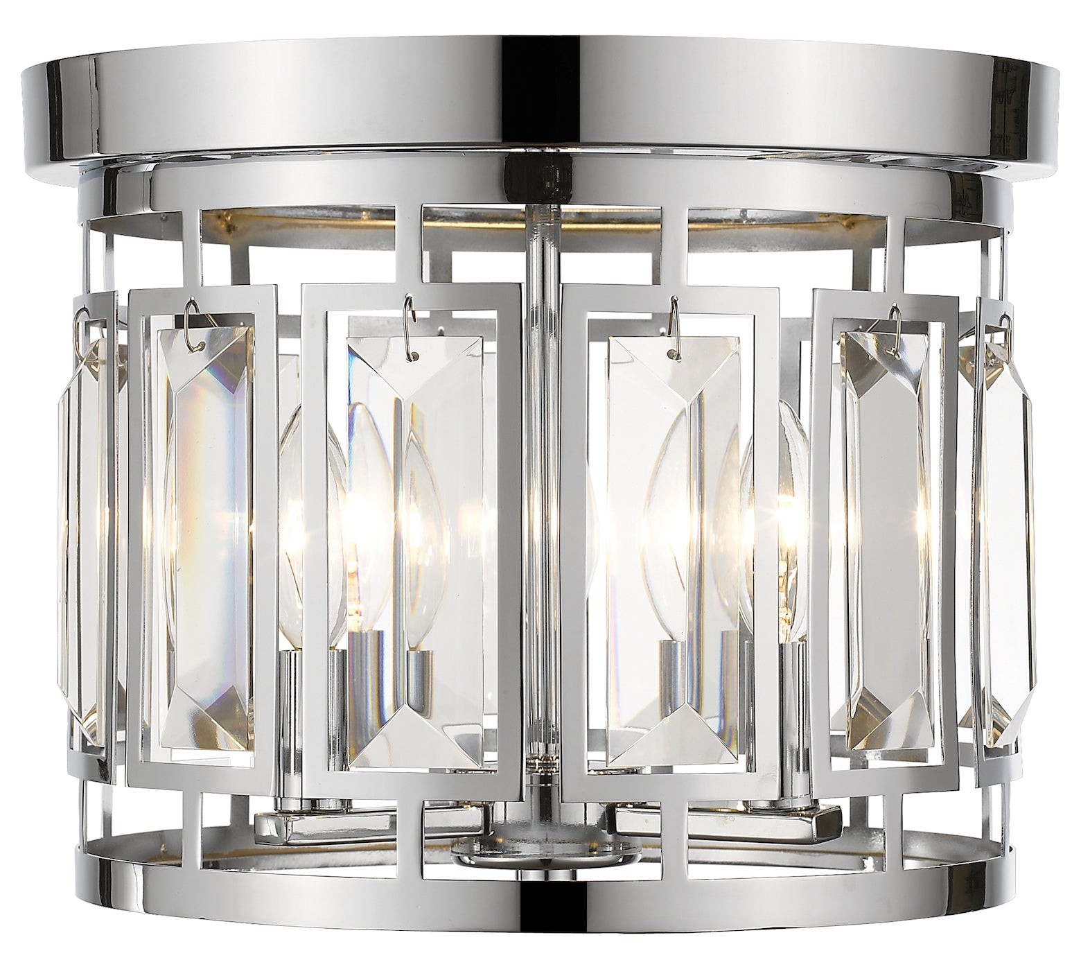 3 Light Flush Mount by Z-Lite