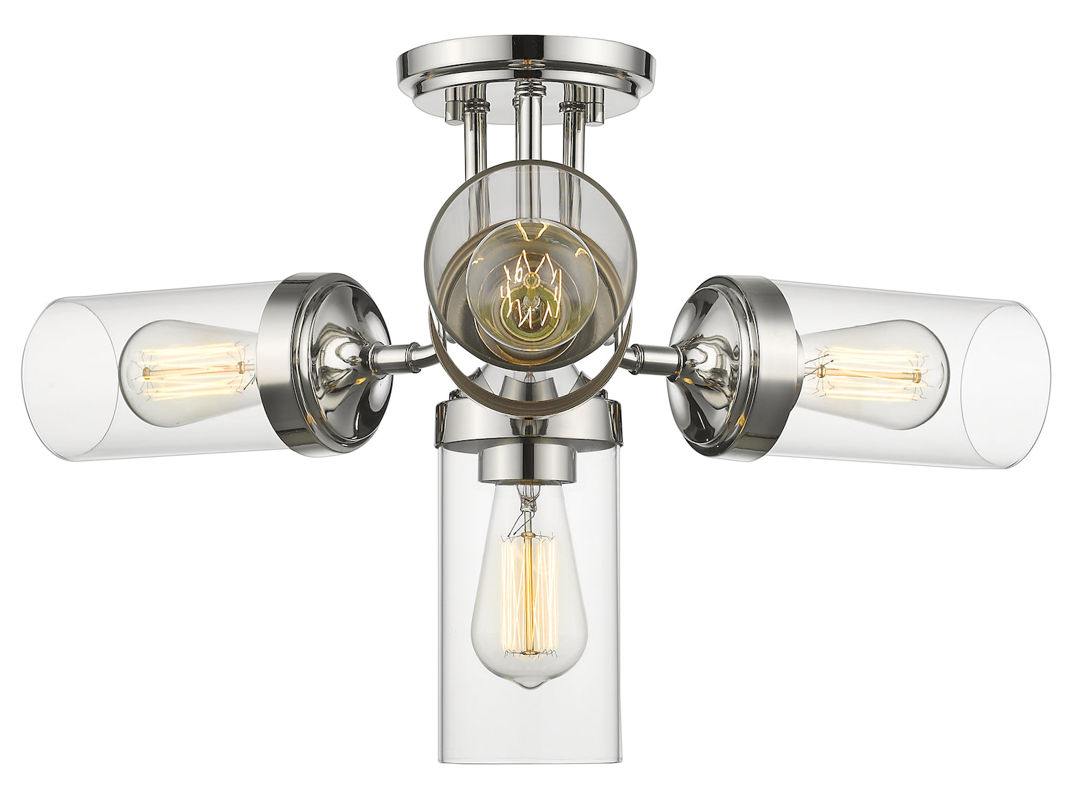 4 Light Semi Flush Mount by Z-Lite