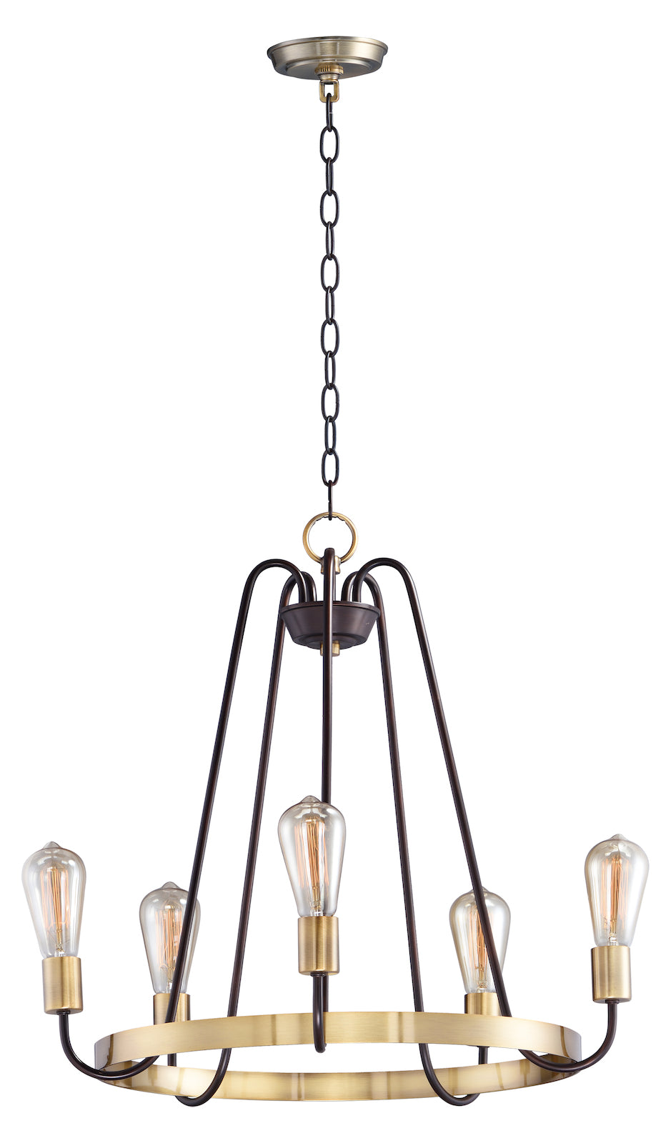 ingle-Tier Chandelier by Maxim