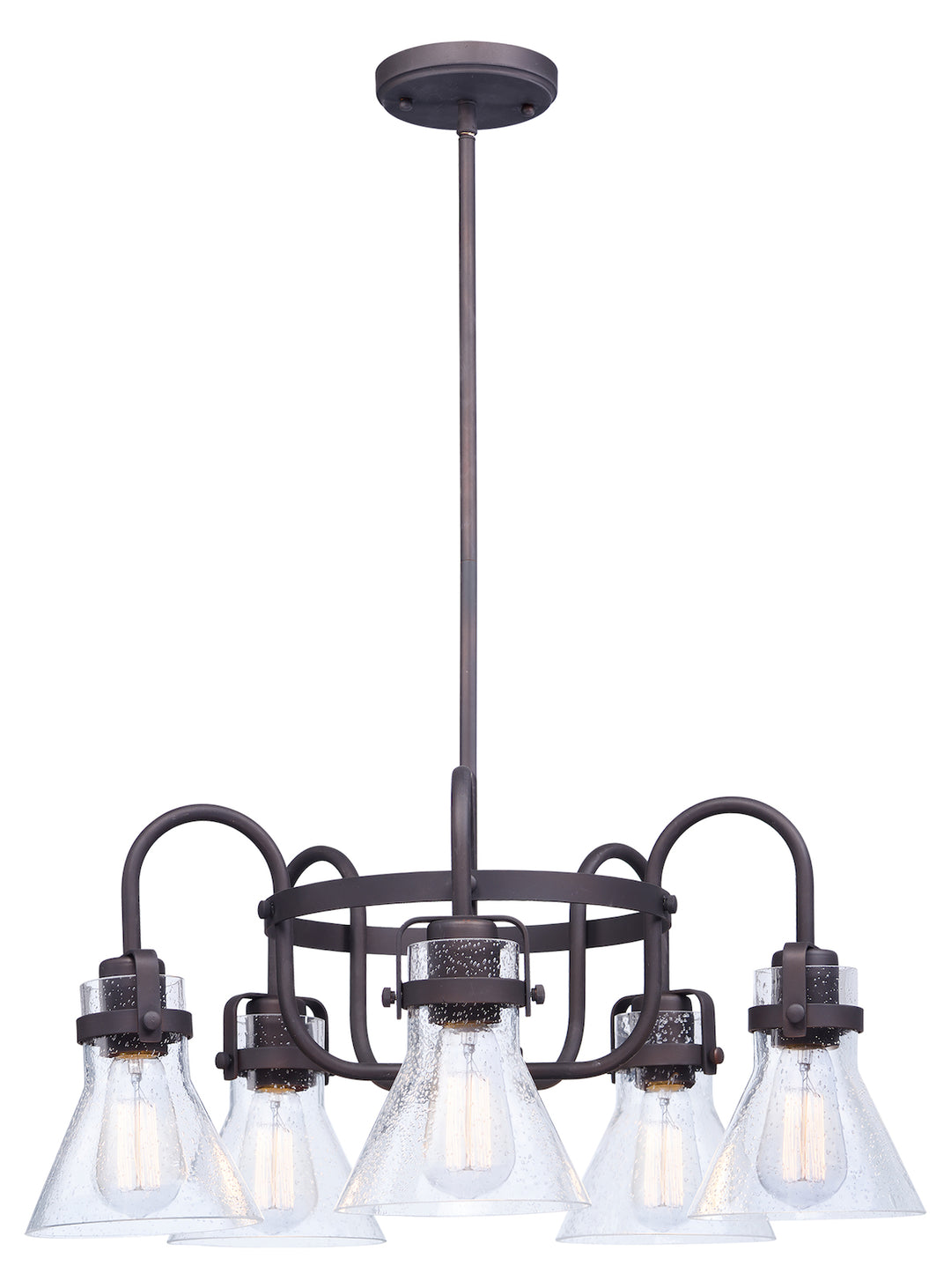 ingle-Tier Chandelier by Maxim