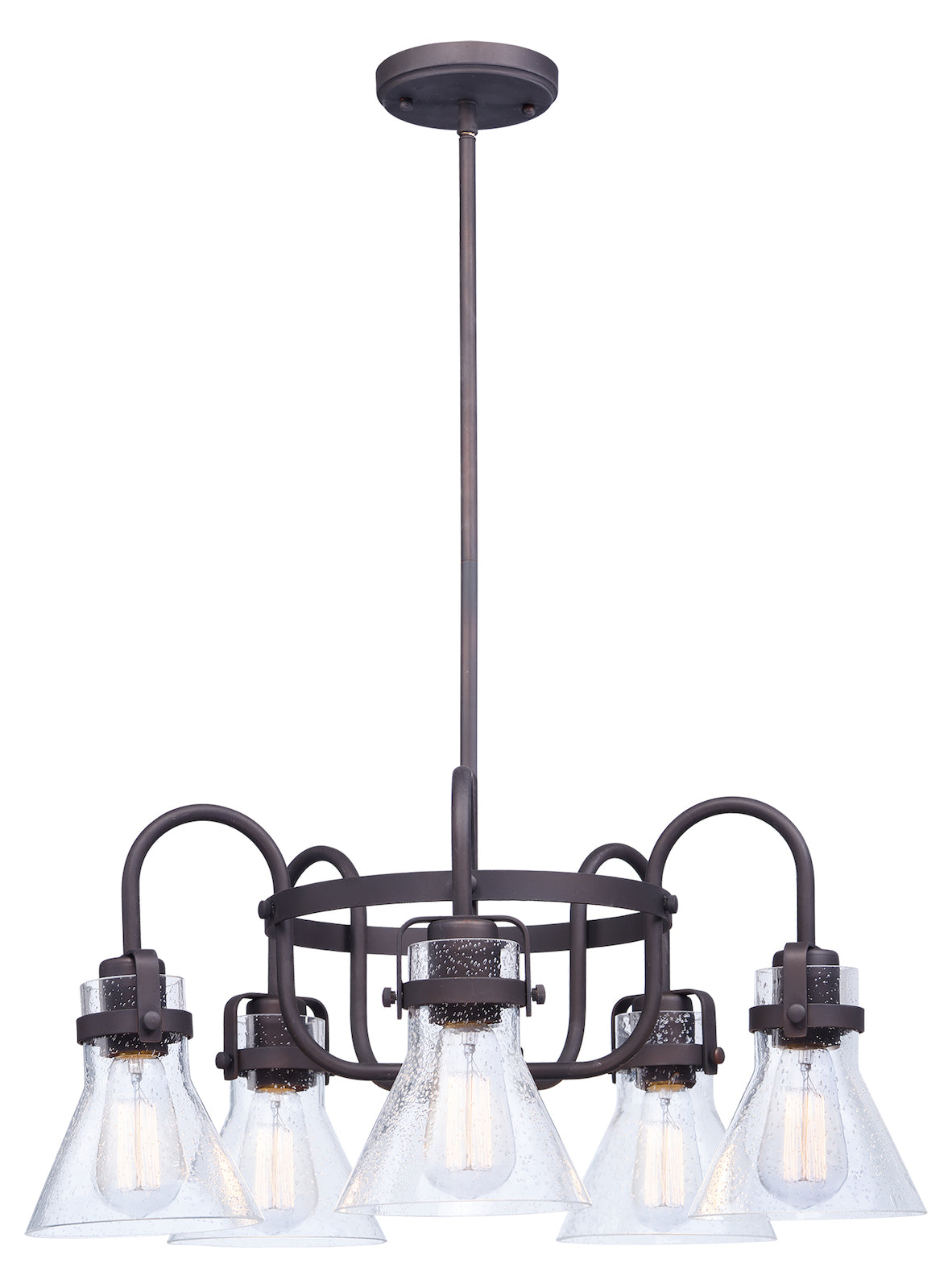 ingle-Tier Chandelier by Maxim