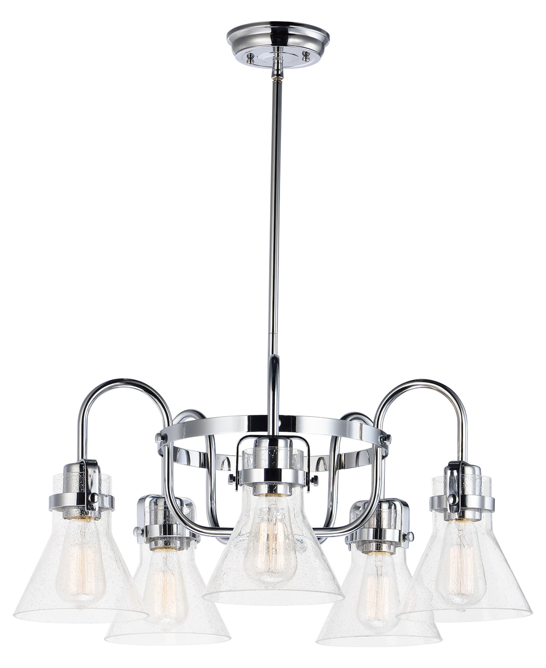 ingle-Tier Chandelier by Maxim