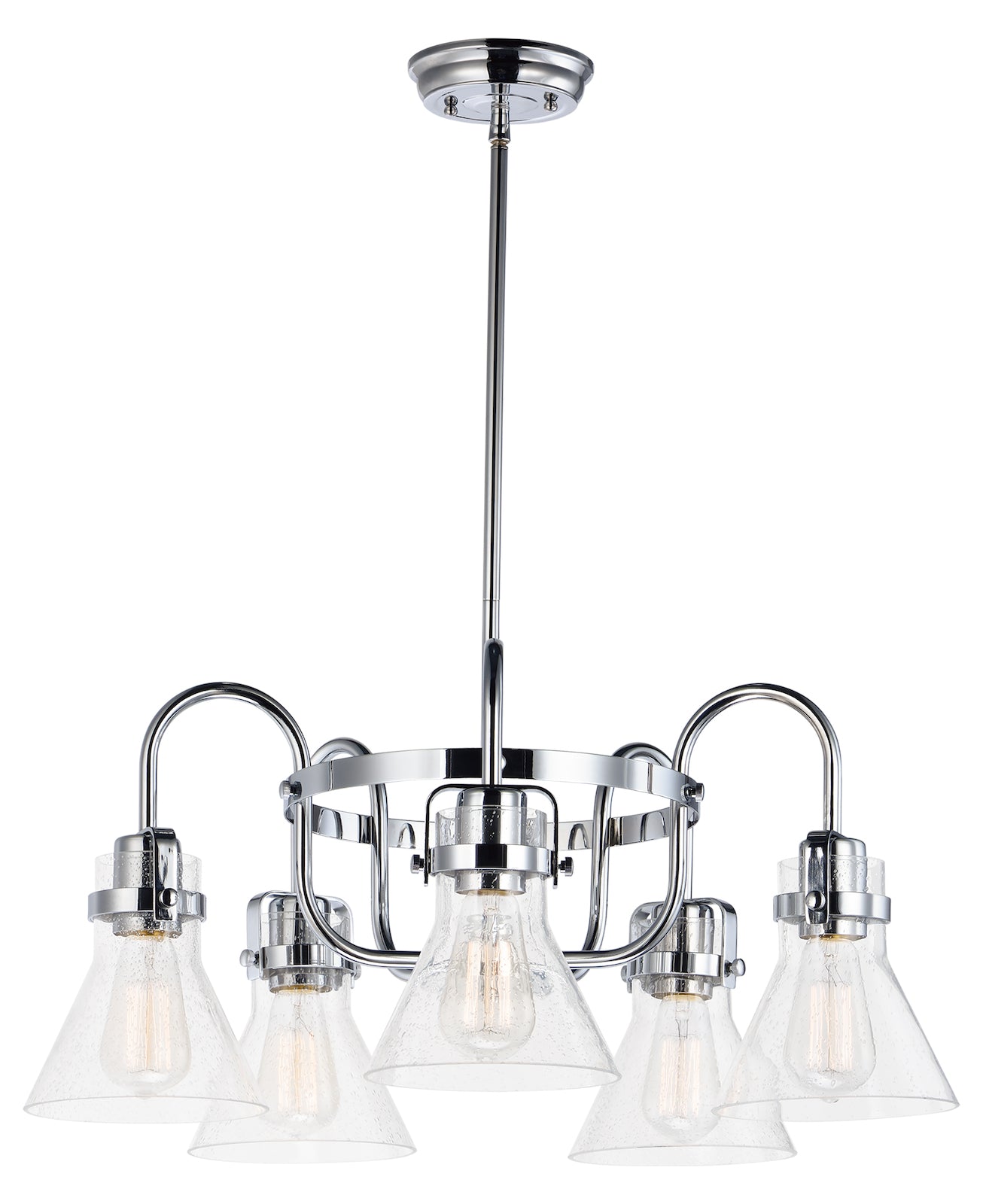 ingle-Tier Chandelier by Maxim