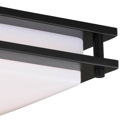 Horizon 12-in LED Flush Mount Ceiling Light Oil Burnished Bronze
