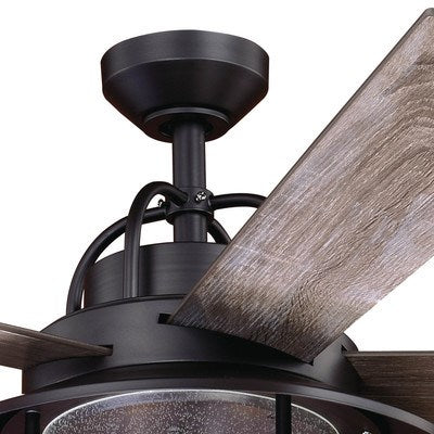 Charleston 56-in LED Ceiling Fan New Bronze