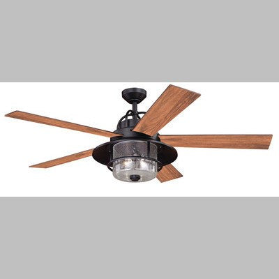 Charleston 56-in LED Ceiling Fan New Bronze