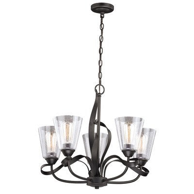 5L Chandelier Oil Rubbed Bronze by Vaxcel International
