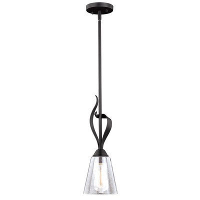 5.75-in Mini pendant Oil Rubbed Bronze by Vaxcel International