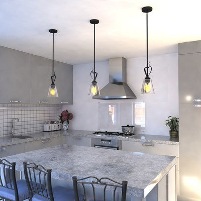 5.75-in Mini pendant Oil Rubbed Bronze