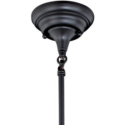 Huntley 12-in Pendant Milk Glass Oil Rubbed Bronze