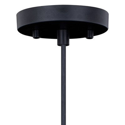 Millie 6.25-in Mini Pendant Oil Rubbed Bronze Smoke Blue
