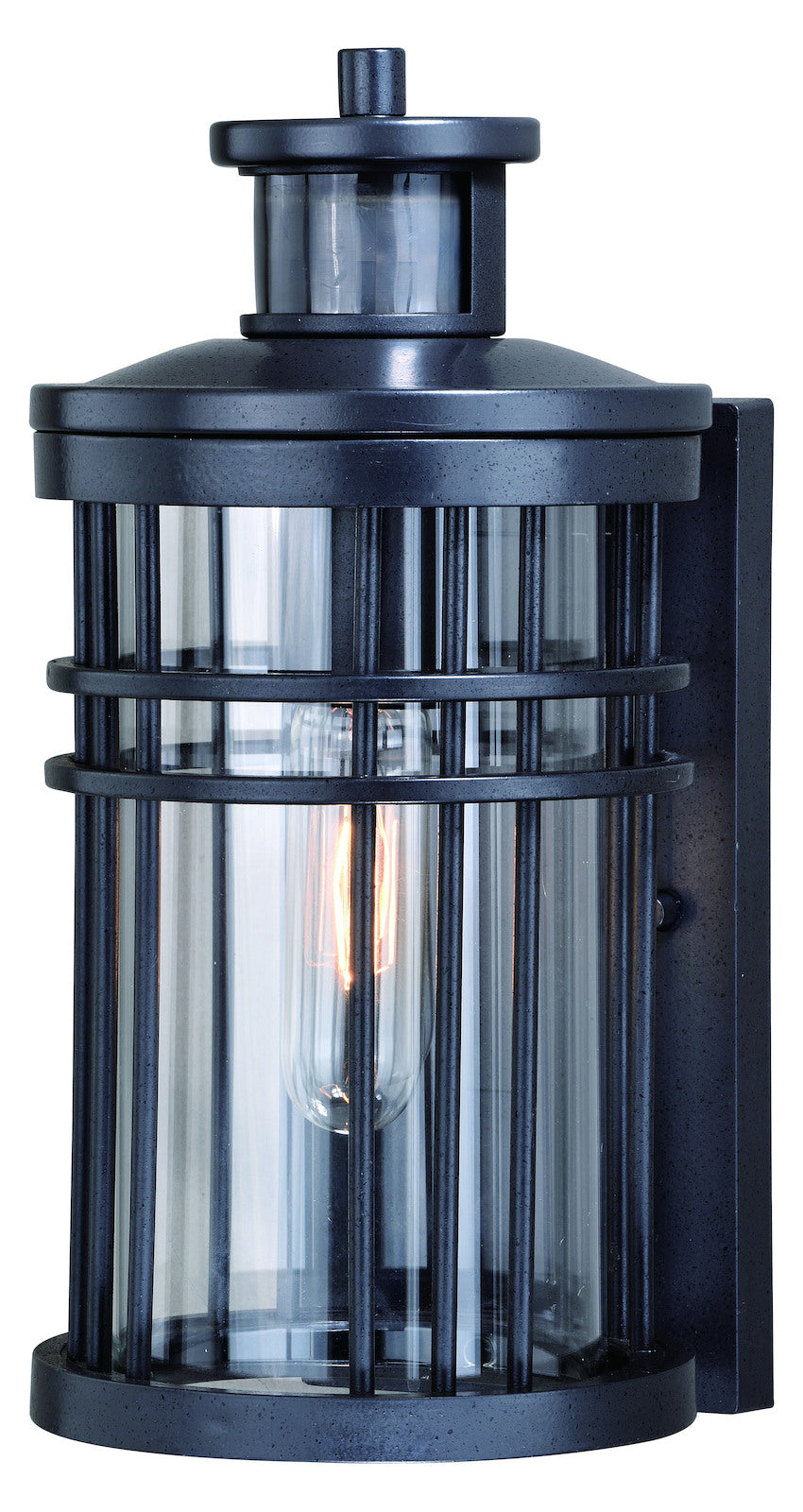 Motion Sensor Dusk to Dawn Outdoor Wall Light Vintage Black
