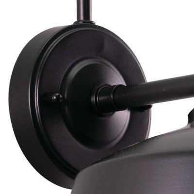 Dorado Motion Sensor Dusk to Dawn Outdoor Wall Light Dark Bronze and Light Gold