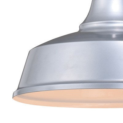 Dorado Motion Sensor Dusk to Dawn Outdoor Wall Light Satin Silver and White