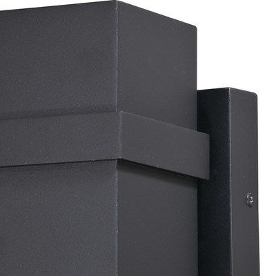 Lavage 4-in LED Outdoor Wall Light Textured Black