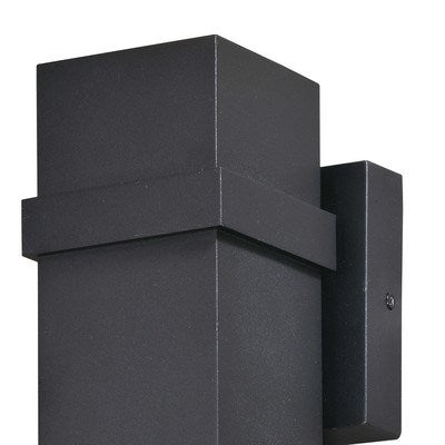 Lavage 4-in LED Outdoor Wall Light Textured Black
