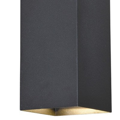 Lavage 4-in LED Outdoor Wall Light Textured Black