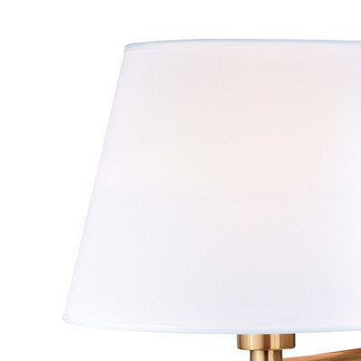Instalux Swing Arm Wall Light Natural Brass