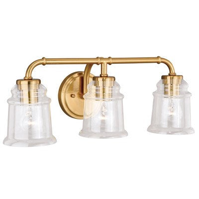 3L Vanity Natural Brass by Vaxcel International