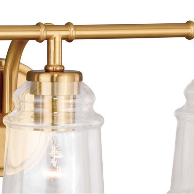3L Vanity Natural Brass