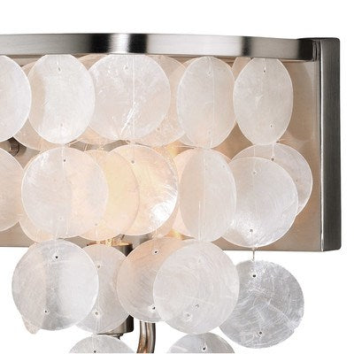 Capiz Shell 4L Vanity Satin Nickel