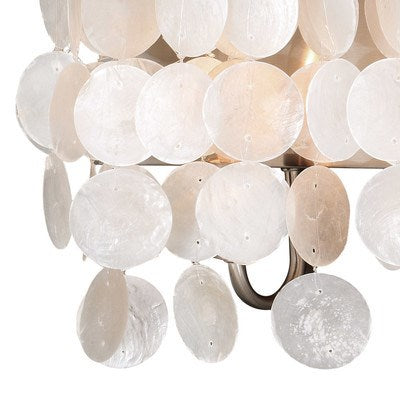 Capiz Shell 4L Vanity Satin Nickel