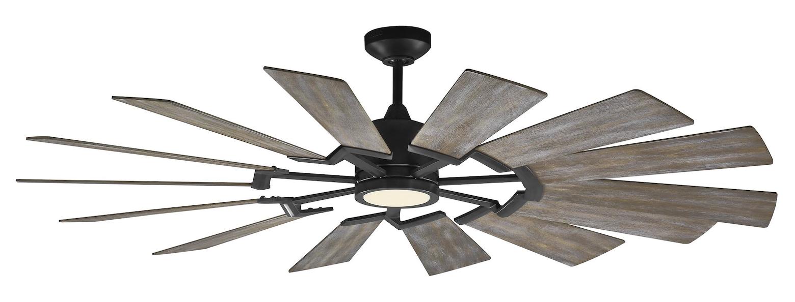 62In. Prairie Fan - Aged Pewter by VC Fan Collection