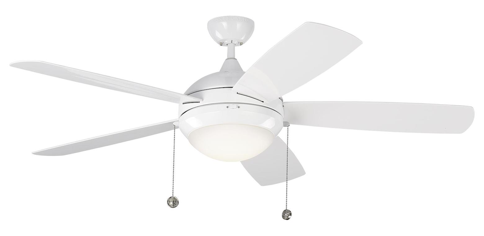 52In. Discus Outdoor Fan - White by VC Fan Collection