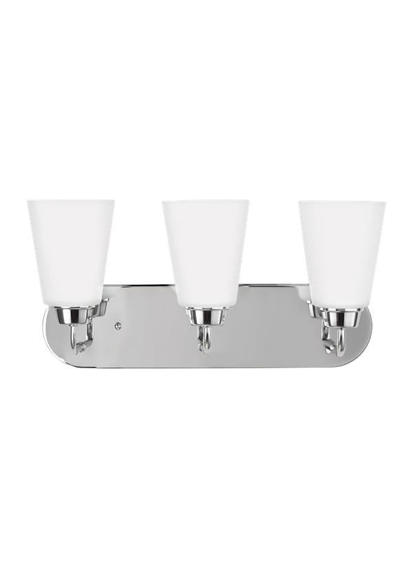 Three Light Wall / Bath by Generation Lighting