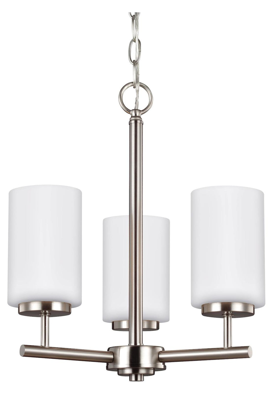 Three Light Chandelier by Generation Lighting
