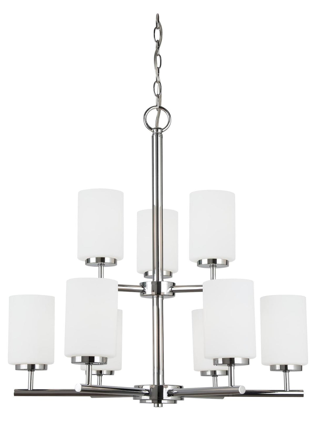 Nine Light Chandelier by Generation Lighting