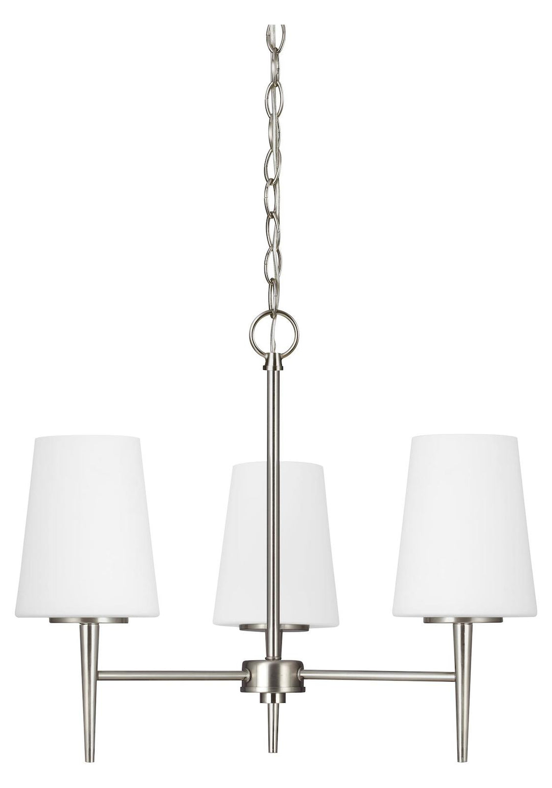 Three Light Chandelier by Generation Lighting