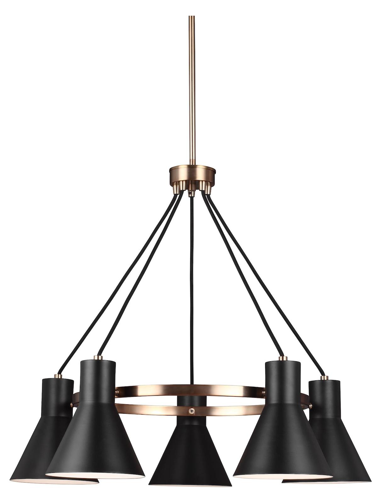Five Light Chandelier by Generation Lighting