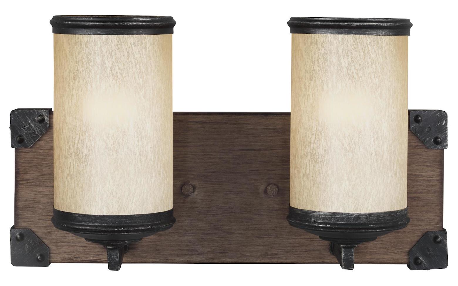 Two Light Wall / Bath by Generation Lighting