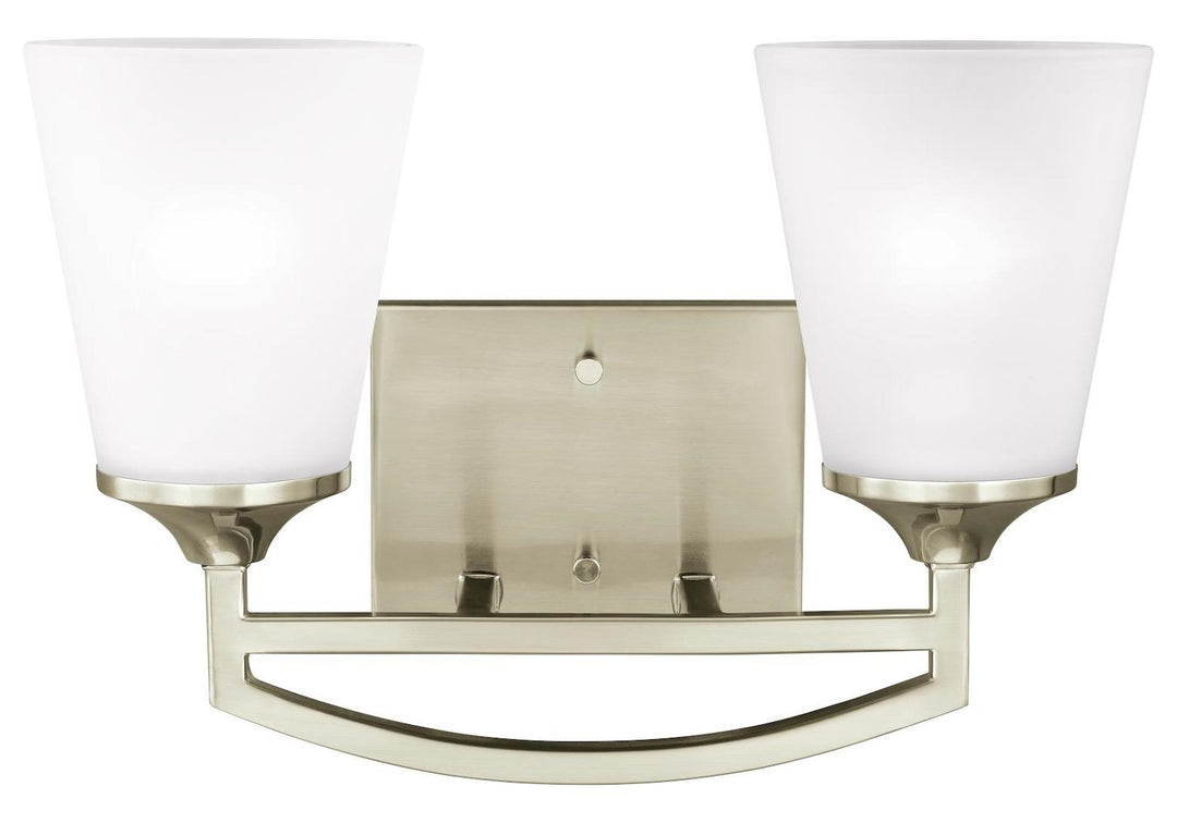 Two Light Wall / Bath by Generation Lighting