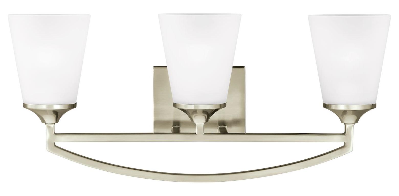 Three Light Wall / Bath by Generation Lighting