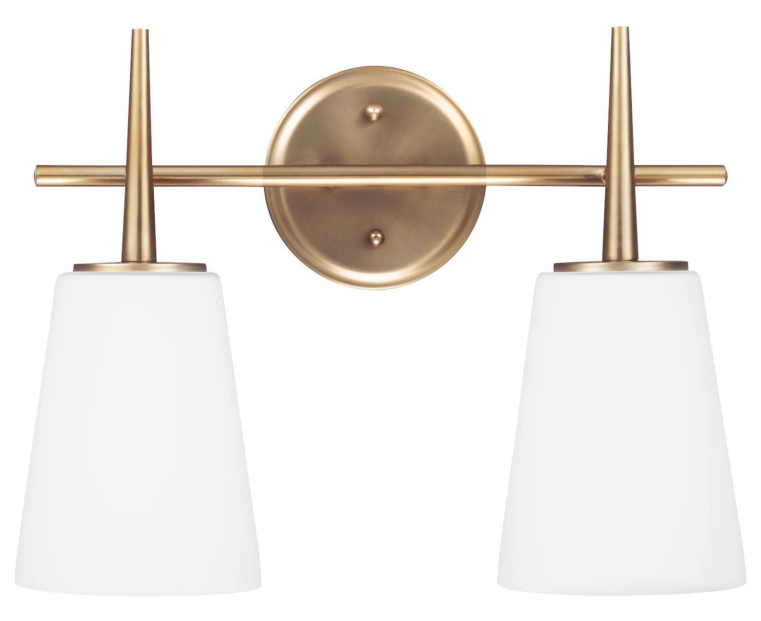Two Light Wall / Bath by Generation Lighting