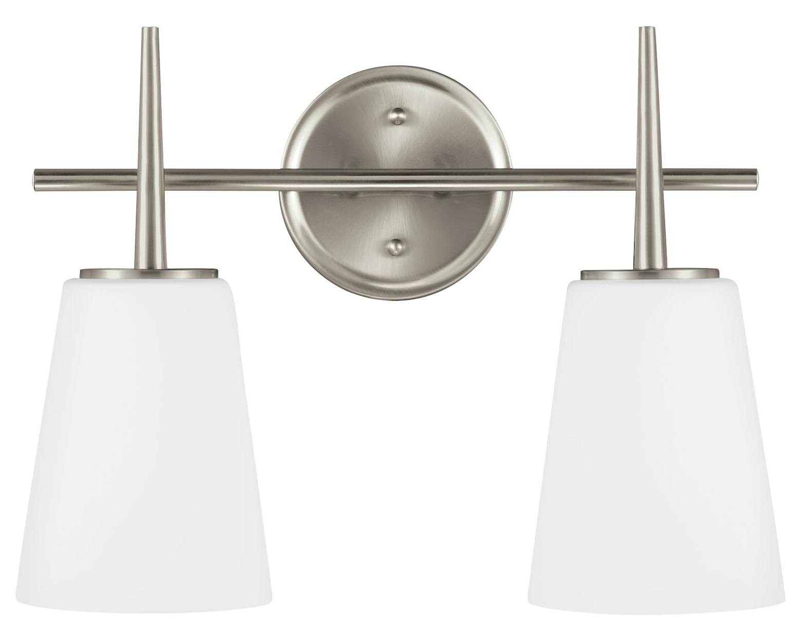 Two Light Wall / Bath by Generation Lighting