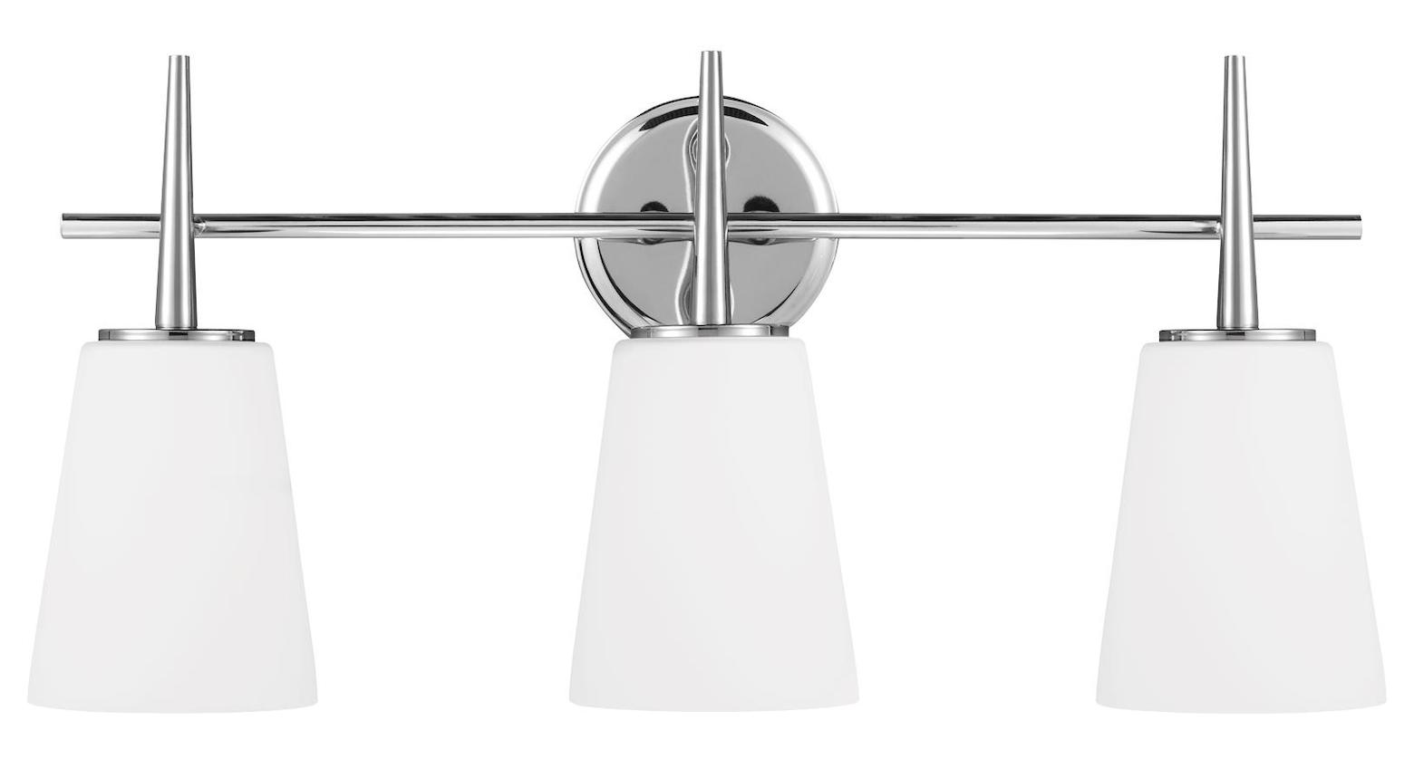 Three Light Wall / Bath by Generation Lighting