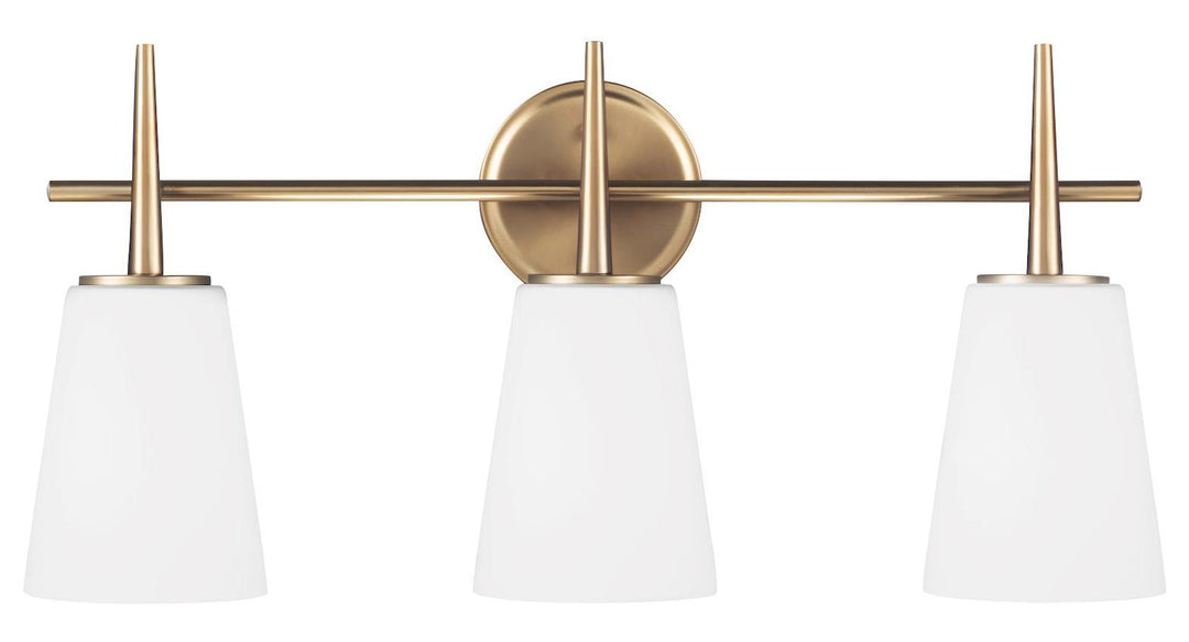 Three Light Wall / Bath by Generation Lighting
