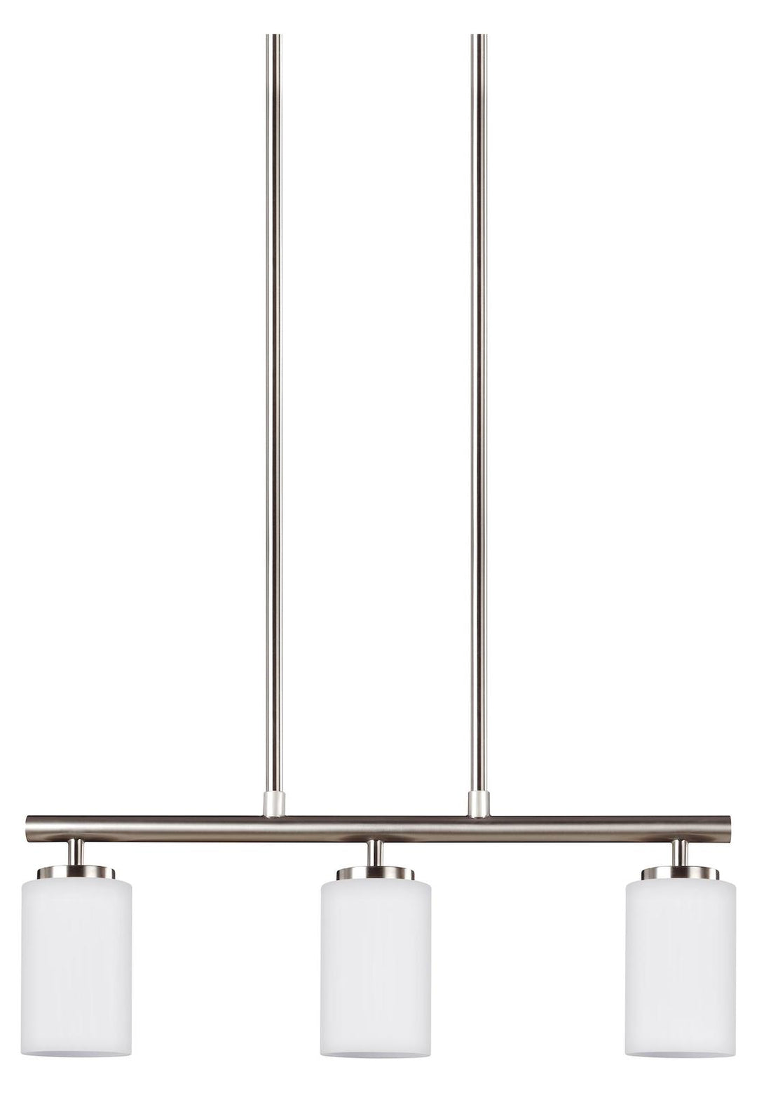 Three Light Island Pendant by Generation Lighting