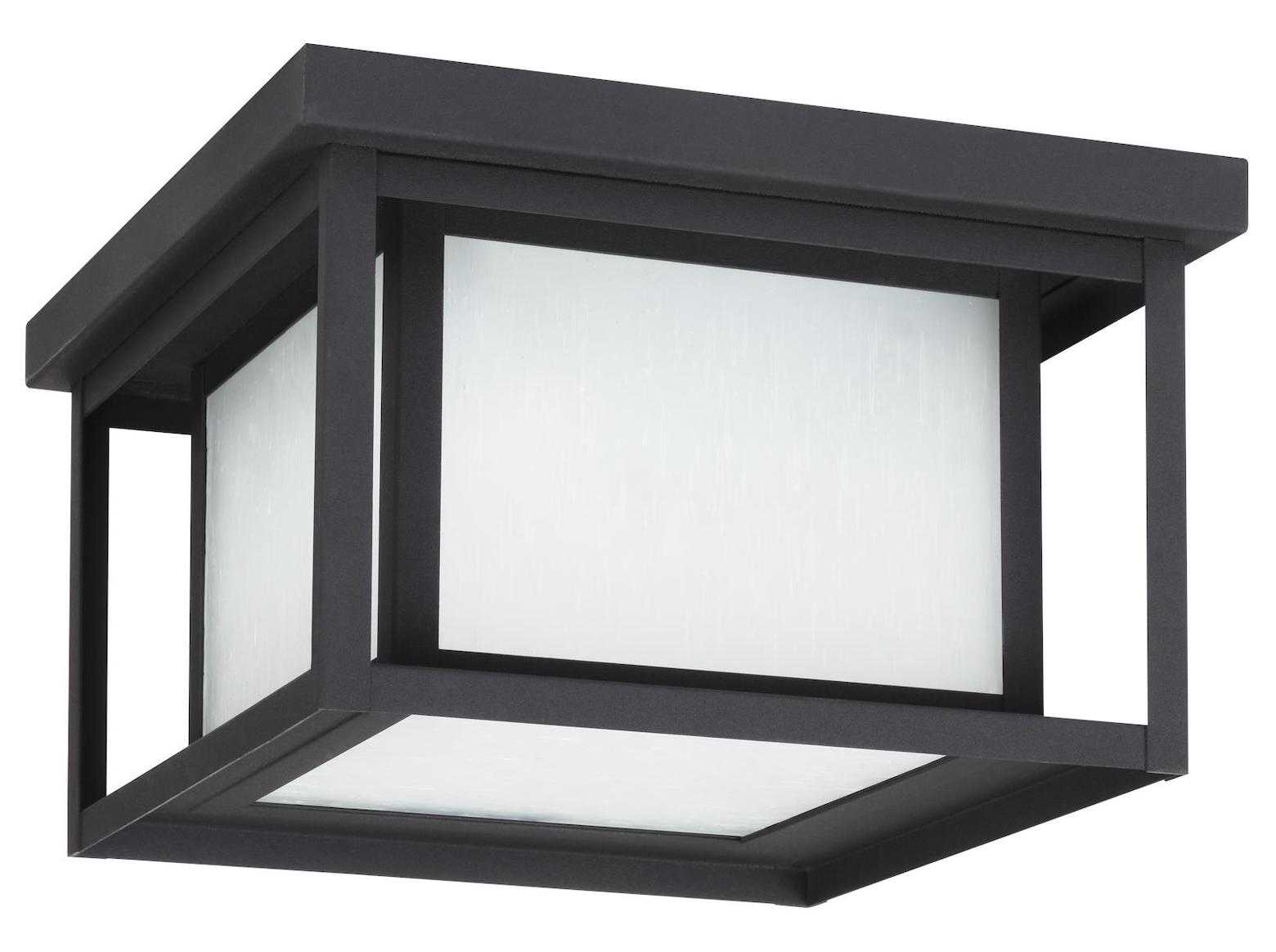 Two Light Outdoor Ceiling Flush Mount by Generation Lighting