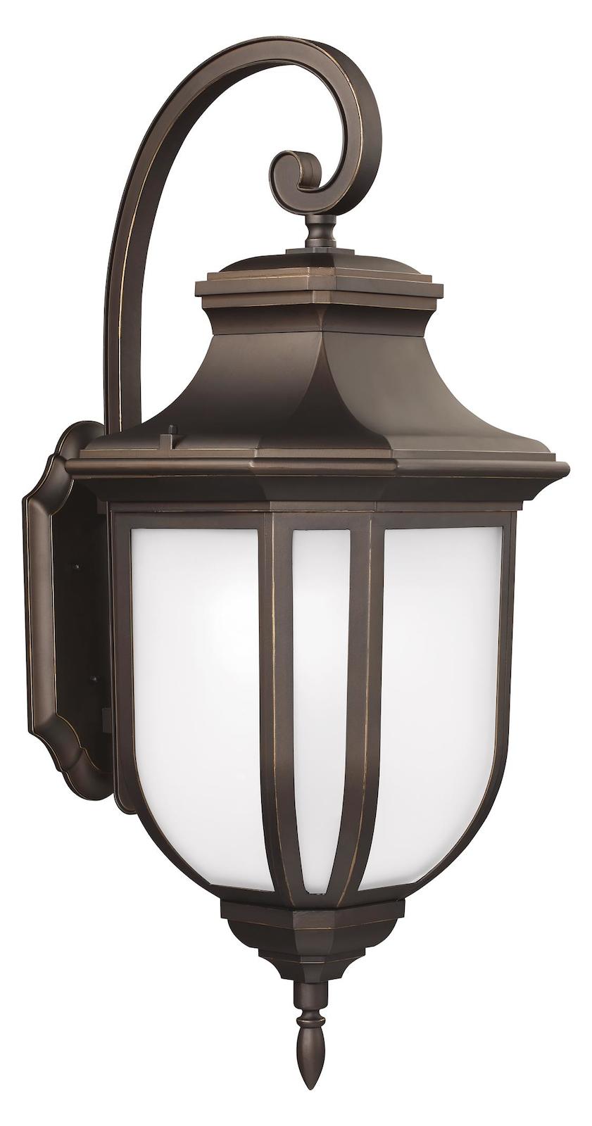 Medium One Light Outdoor Wall Lantern by Generation Lighting